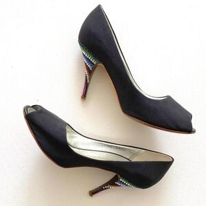 Giuseppe Zanotti Swarovski Rainbow Crystal Pumps